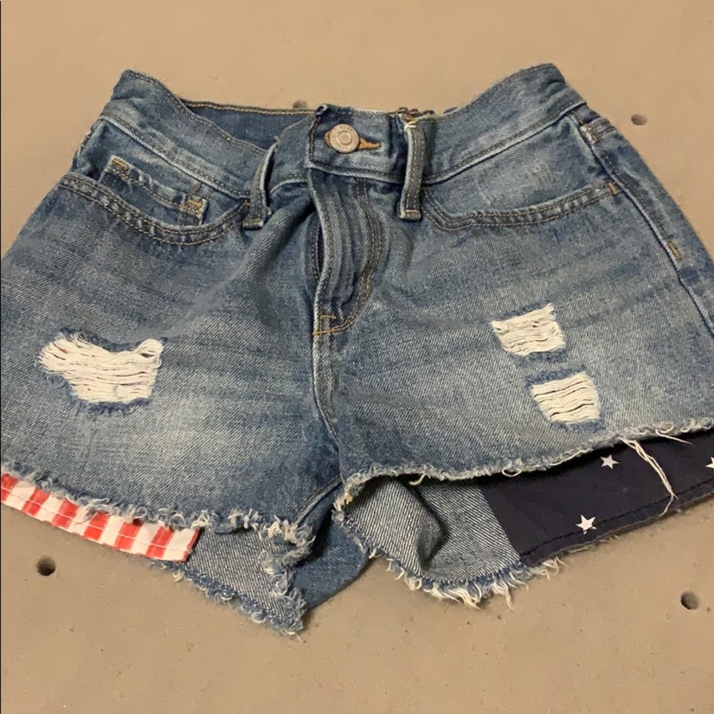 Jean shorts